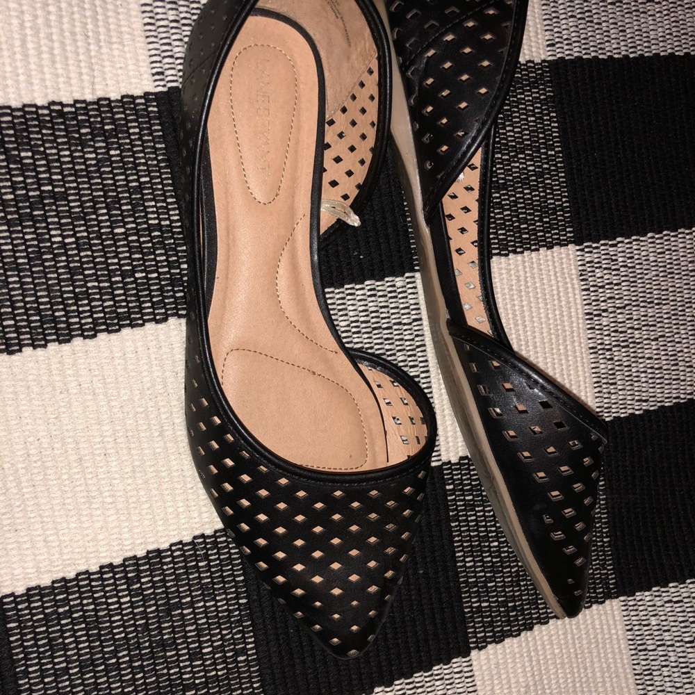 Lane Bryant cut out flats